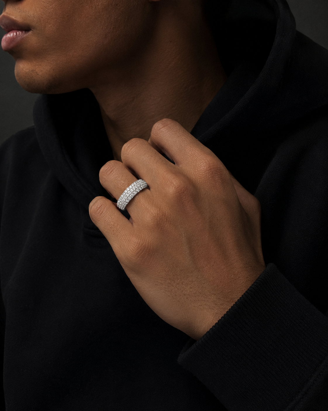 Iced Pavé Ring