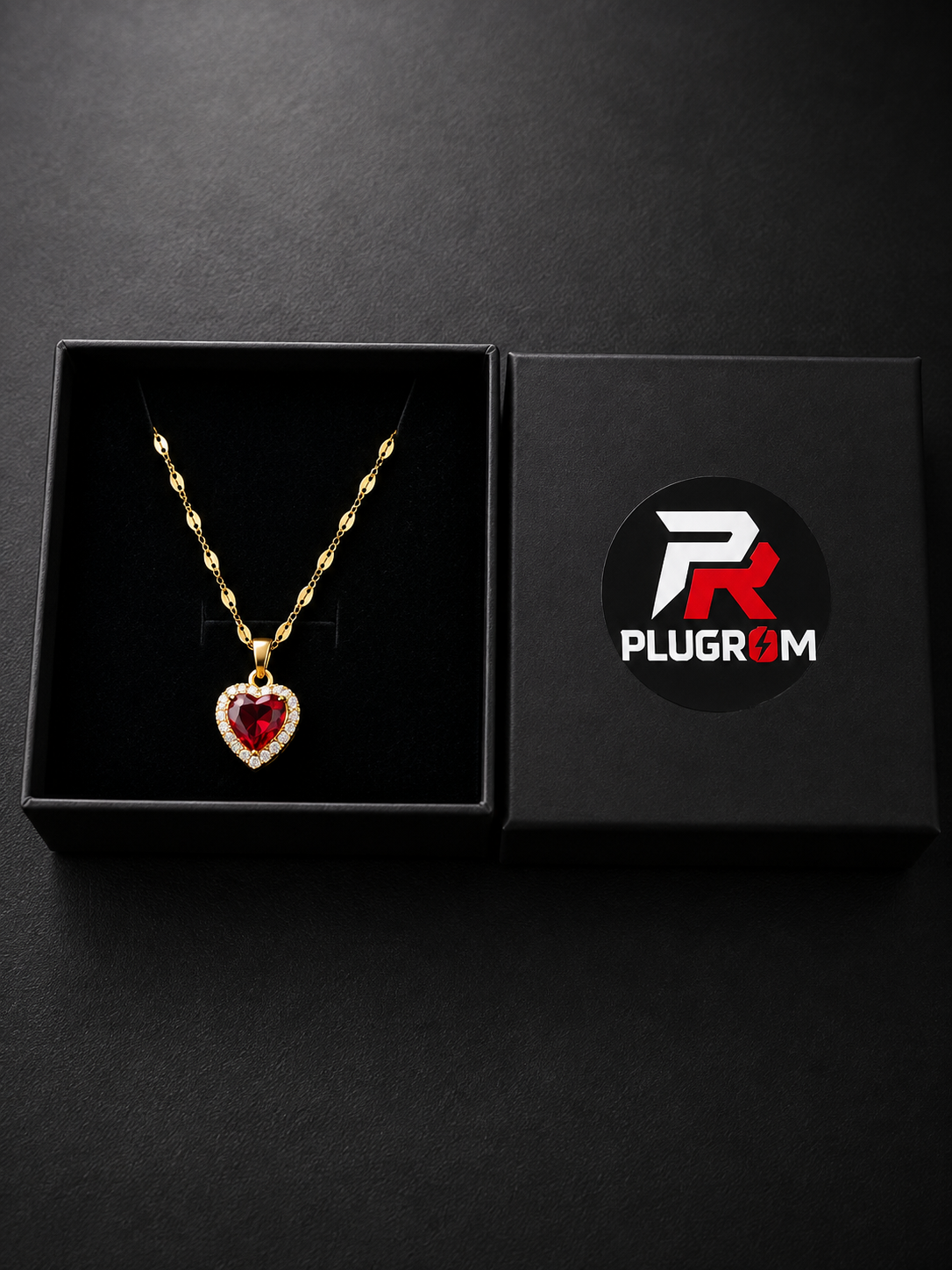 Luna Heart Necklace